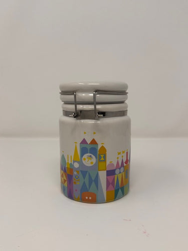 14 oz Ceramic Small World Storage Jar